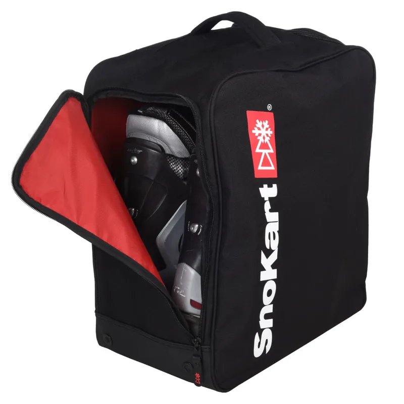 SnoKart Ski Boot and Helmet Bag in Black -4