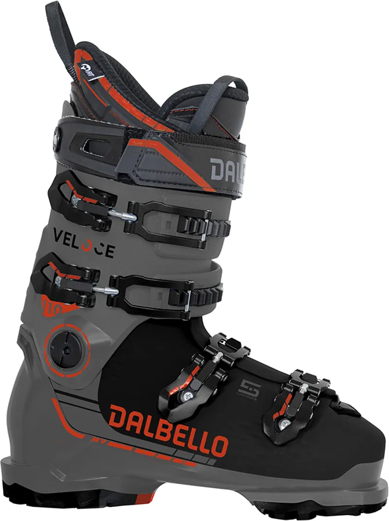 2024/25 Dalbello Veloce 110 MV Men's Ski Boots in Black Grey