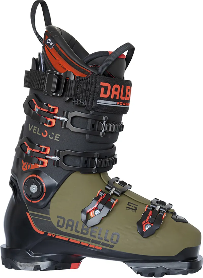 2024/25 Dalbello Veloce 120 MV Men's Ski Boots in Black Olive